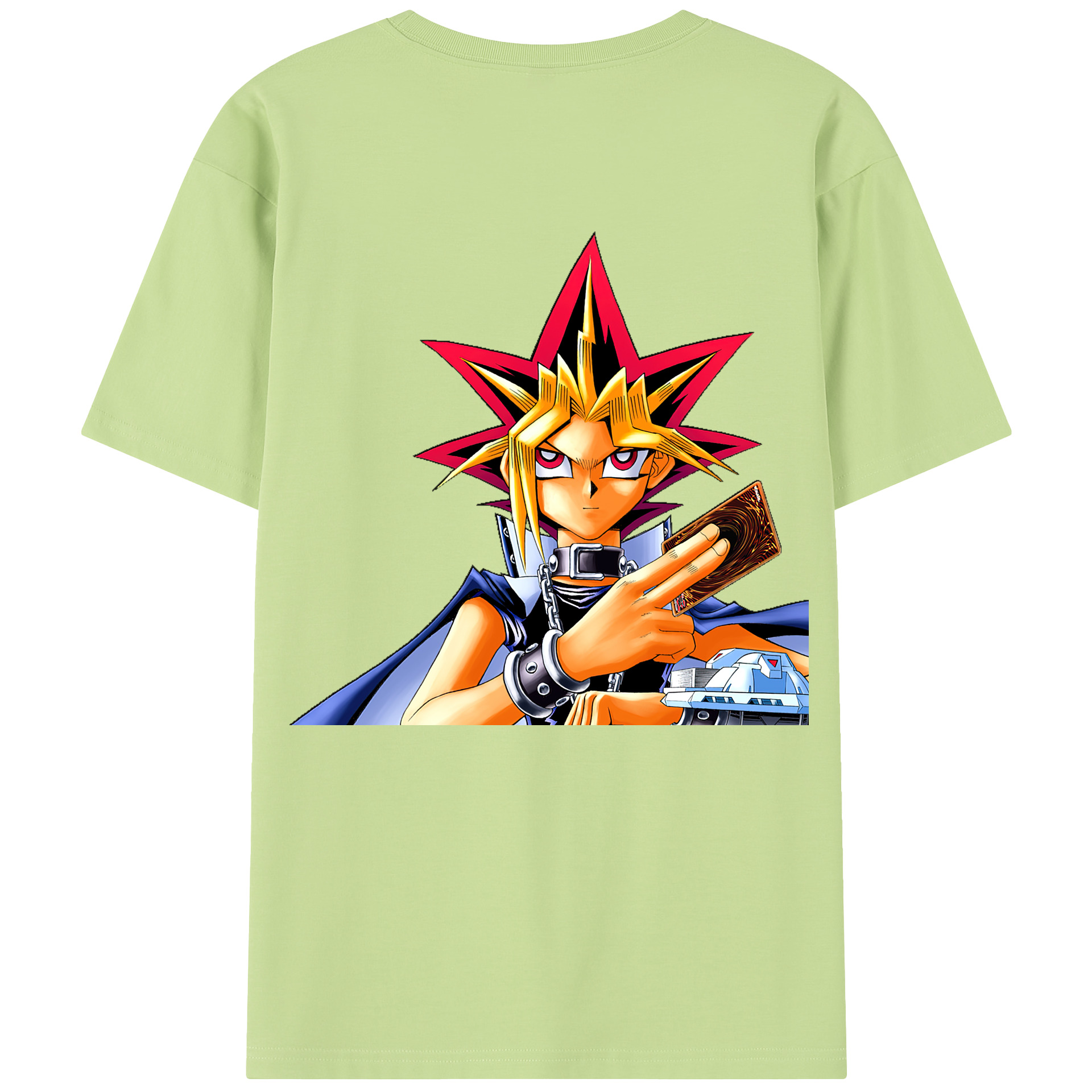 （画像用） 遊☆戯☆王 Yu-Gi-Oh! 綿100％半袖Tシャツ（背面プリント）